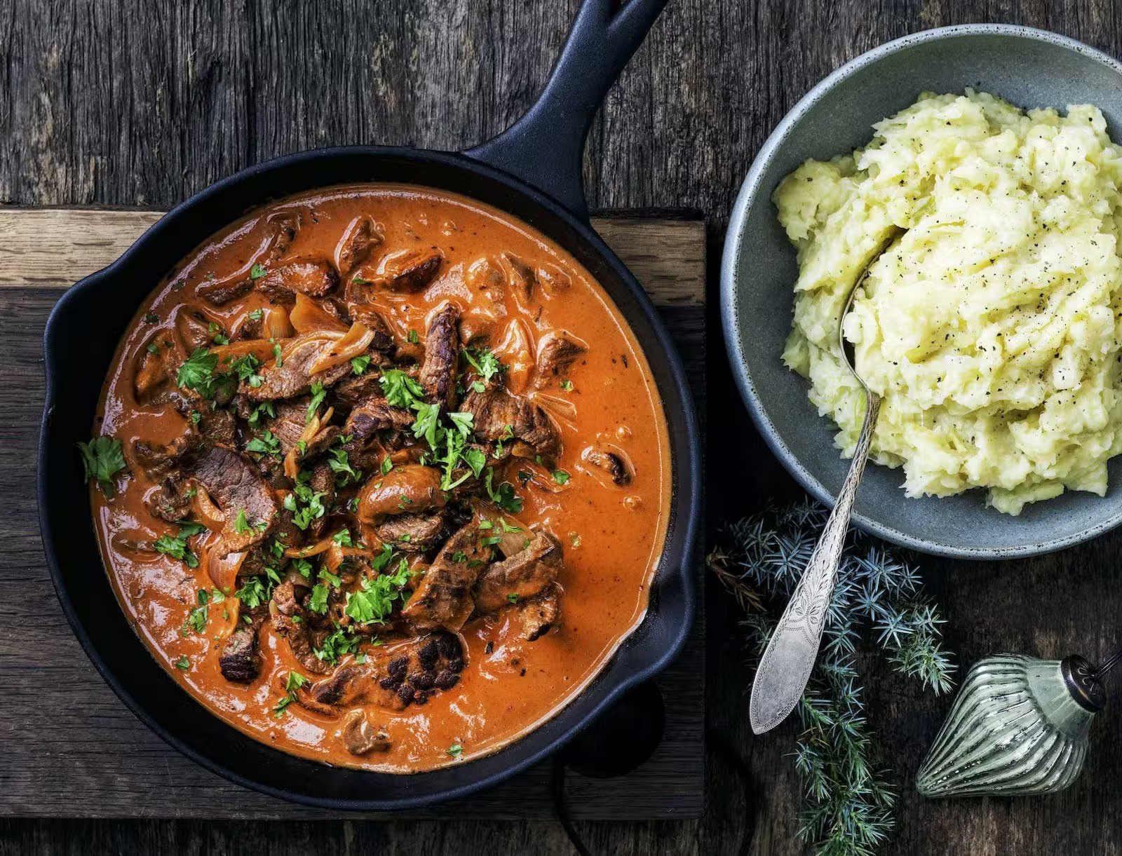 boef-stroganoff-opskrift